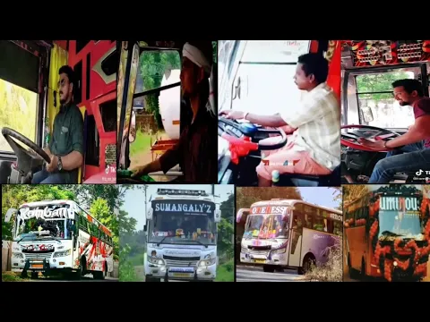 COMBINATION OF KERALA TOURIST BUS MASS ENTRY  EXTREME DRIVING VIDEOS MASS DRIVERS OF KERALA