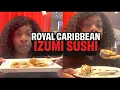 Sushi Sake Lunch Royal Caribbean