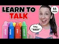 Download Lagu Learn To Talk - Toddler Learning Video - Learn Colors with Crayon Surprises -  Speech Delay - Baby