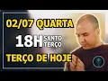 Download Lagu TERÇO DE HOJE 02/07/2025 - QUARTA-FEIRA - MISTÉRIOS GLORIOSOS: SANTO TERÇO DAS 18 HORAS