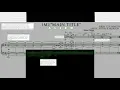 Alien: ORIGINAL "Main Titles” by Jerry Goldsmith (Score Reduction and Analysis)