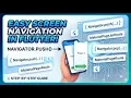Flutter Navigation Navigator push Tutorial 2026