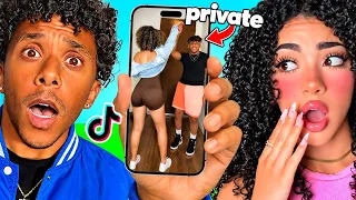 EXPOSING Our OLD TIKTOKS with my BOYFRIEND…*CRINGE*