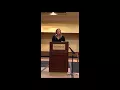 Brittany von Stein accepts CMEA Outstanding Young Educator Award