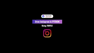 Make Instagram Logo using Python Turtle