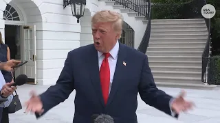 Trump criticizes Ukraine over refinery attacks, defends Russia diesel deal