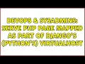 DevOps SysAdmins Serve PHP page mapped as part of Django s Python s virtualhost