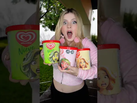 COMPRÉ los ATERRADORES HELADOS de COCARDO!! 🥥😱 #scary #shorts