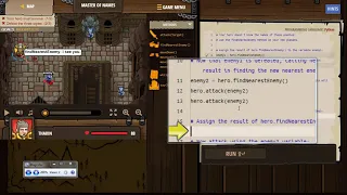 CodeCombat - Master of Names Level 17