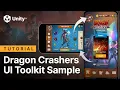 UI Toolkit - Dragon Crashers Unity 2022 LTS update walkthrough Tutorial