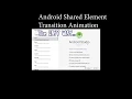 Android Shared Element Transition Animation