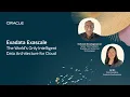 Oracle Exadata Exascale The World s Only Intelligent Data Architecture for Cloud