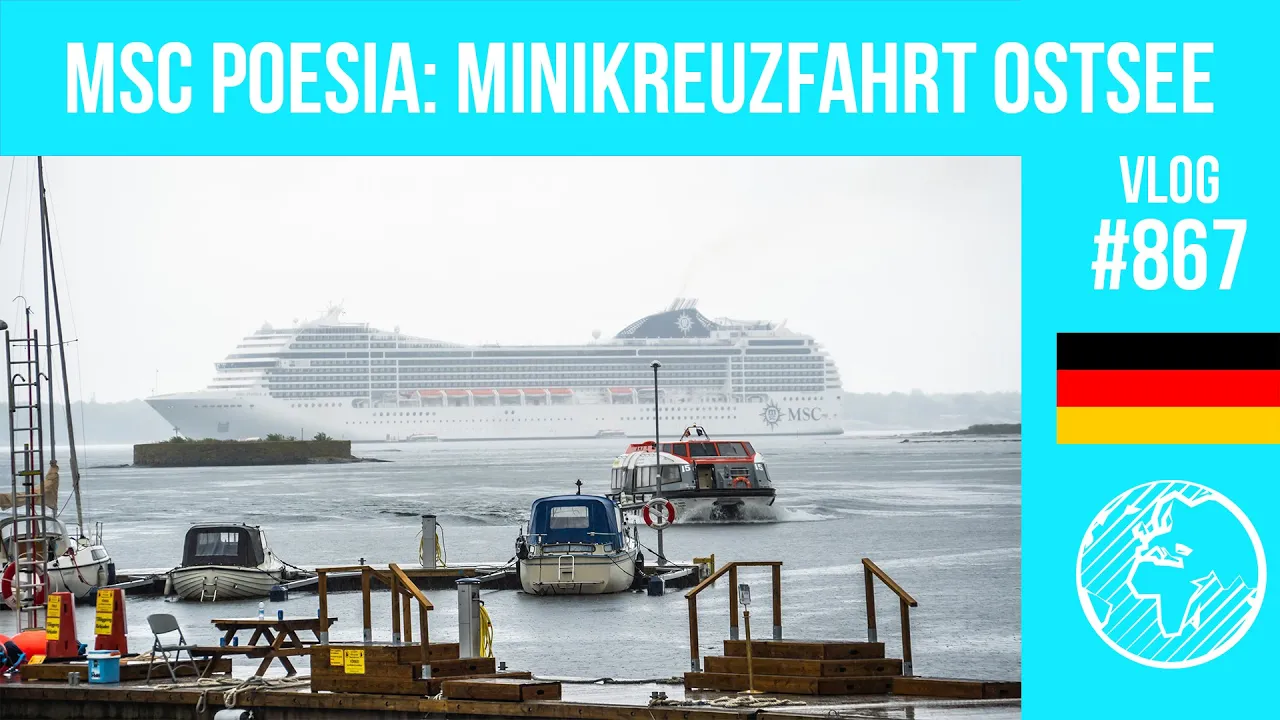 Minikreuzfahrt mit der MSC Poesia nach Karlskrona | Vlog 867