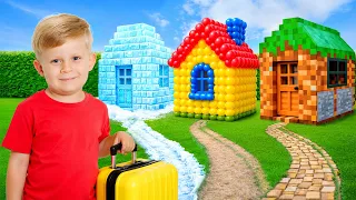 البحث عن منزل جديد   قصة للأطفال دندنها