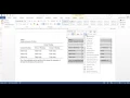 APA Tables in Word