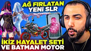 YENİ BONUS PASS GELDİ 😱 İKİZ HAYALET SETİ, BATMAN MOTOR VE AĞ ATAN SLR!! | PUBG MOBILE