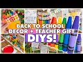 Adorable Back to School DIY Crafts School Supply Photo Props Teacher Gift Ideas FREE Printables