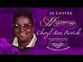 Homegoing Celebration for Mrs Cheryl Parrish