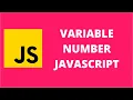 Variable Number JavaScript