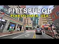Download Lagu Pittsburgh Pennsylvania Driving Tour, USA: Exploring Downtown Pittsburgh - 4K