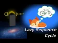 Learn Clojure - Lazy Sequence cycle