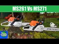 Stihl MS261 vs MS271 Which Should You Buy Complete Review w Cross Cut and Rip Cut Comparison