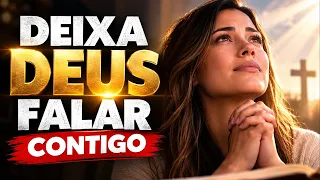 Deixa Deus falar contigo