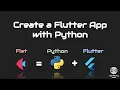 Create A Flutter App with Python Flet Flet