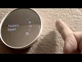 Google Home Nest Thermostat Factory Reset