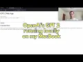 Running OpenAI s GPT 2 on my MacBook with Docker and Flask