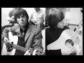 Keith Richards & Brian Jones play together a magnificent acoustic guitar part on Sittin' On A Fence