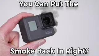 Attempted GoPro Repair Ends In Smoke - Action Cameras Aren't Waterproof Like You'd Think