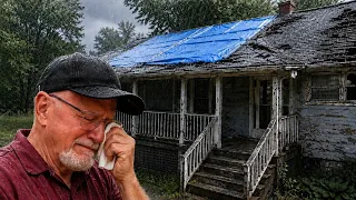 Grandpa Cries Seeing His Home Restored for the First Time in 30 Years