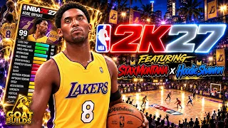 First Day Outside w/ Stax & HoodieShawnn | Young Kobe Goat Build Is INSANE in NBA 2k27