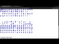 Generating ASCII Bitmap Font Image from Google Fonts Demo A - man is