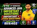 BIS402 Advanced Java Most Important Questions 2026 VTU Fixed Questions