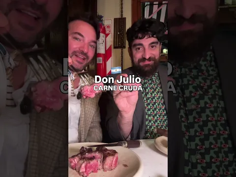 CARNE CRUDA en ARGENTINA - Don Julio @DeTapasConRufo