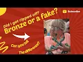 How to tell the difference between Bronze and Spelter Don t get ripped off Reselling tips