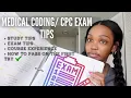 PASSING THE CPC MEDICAL CODING EXAM study tips exam tips pre reqs