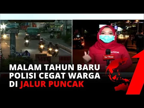 Polisi Hadang Langkah Warga di Jalur Puncak | tvOne