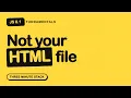 The DOM Is Not Your HTML File JS Fundamentals 8 1 Three Minute Stack