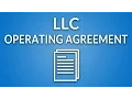 LLC Operating Agreement template instructions