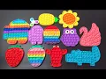 Download Lagu pop it asmr no talking 1 hour fidget toy  팝잇 푸쉬팝 소리 스피너 리뷰 어몽어스 부엉이 아이스크림 대형 언박싱 | CoCo Planet