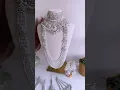 Lagu Silver bridal jewelry sets