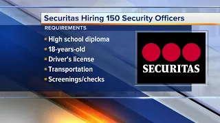 Workers Wanted Securitas hiring 150 security officers