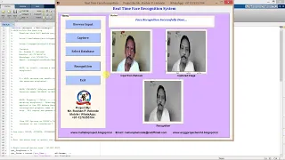 Real Time Face Recognition Using Matlab Real Time Face Recognition Using Image Processing