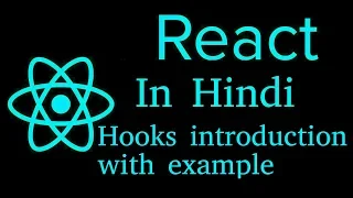 React js Hindi Tutorial hooks Introduction with example