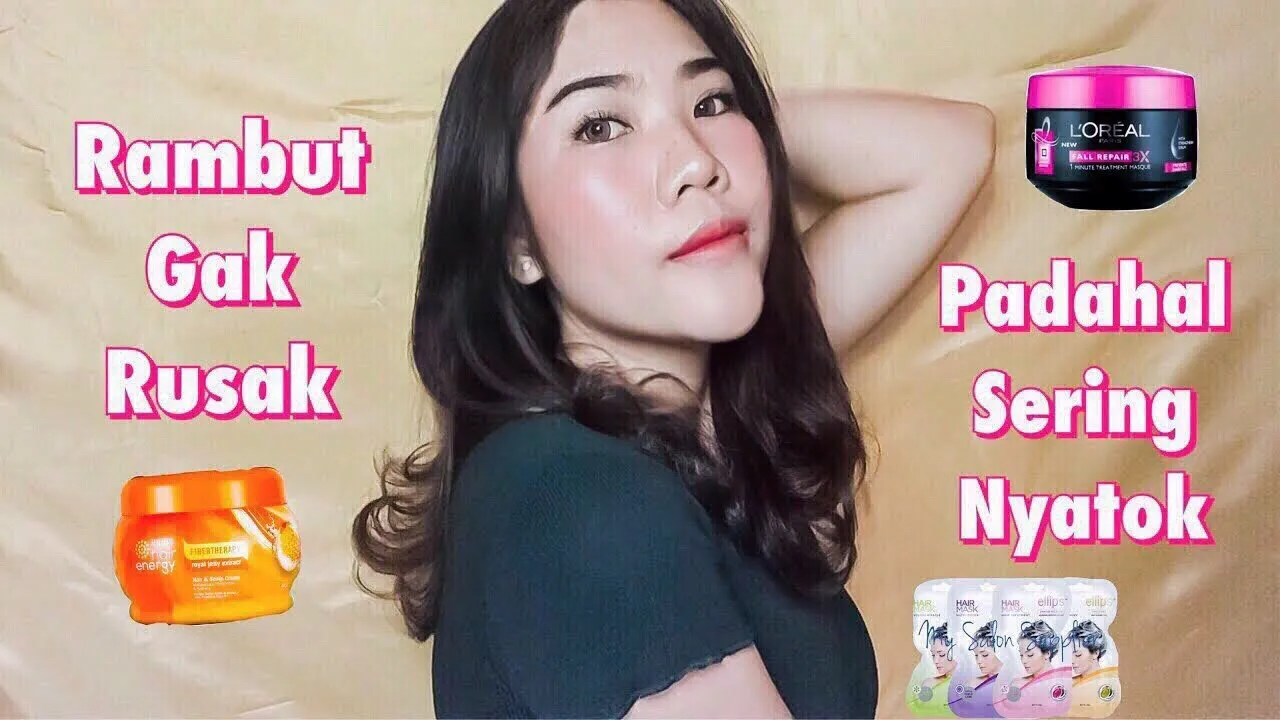 CARA MERAWAT RAMBUT KERING DAN MENGEMBANG. 