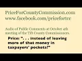 Price s Questions to the Tift County Commission and Their Response During Public Comment-- 22