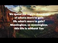 The Meaning of Life- Josiah Queen 